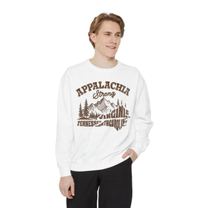 Appalachia Strong Unisex Garment-Dyed Sweatshirt