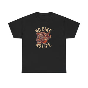 No Bike No Life Heavy Cotton Tee