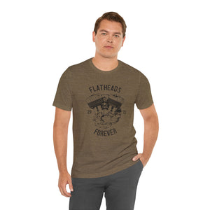 Flatheads Forever Unisex Jersey Short Sleeve Tee
