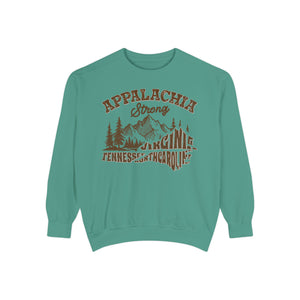 Appalachia Strong Unisex Garment-Dyed Sweatshirt