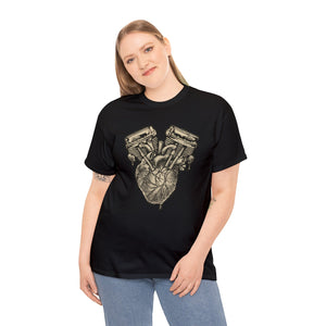 Panhead Heart Heavy Cotton Tee