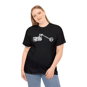 Hand Drawn Chopper Heavy Cotton Tee