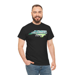 NC Strong Watercolor Unisex Heavy Cotton Tee