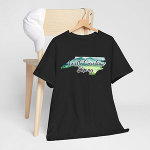 NC Strong Watercolor Unisex Heavy Cotton Tee