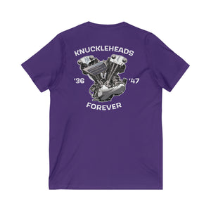 Knuckleheads Forever Unisex Jersey Short Sleeve V-Neck Tee