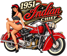 Load image into Gallery viewer, 1951 Indian Chief Sticker + 1 Entry *PRE-SALE*