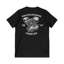 Load image into Gallery viewer, Knuckleheads Forever Unisex Jersey Short Sleeve V-Neck Tee