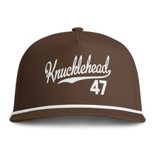 Load image into Gallery viewer, Knucklehead 47 Sunwashed Rope Cap