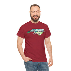 NC Strong Watercolor Unisex Heavy Cotton Tee