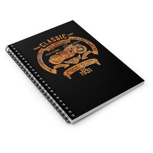 Classic Custom Spiral Mechanics Notebook
