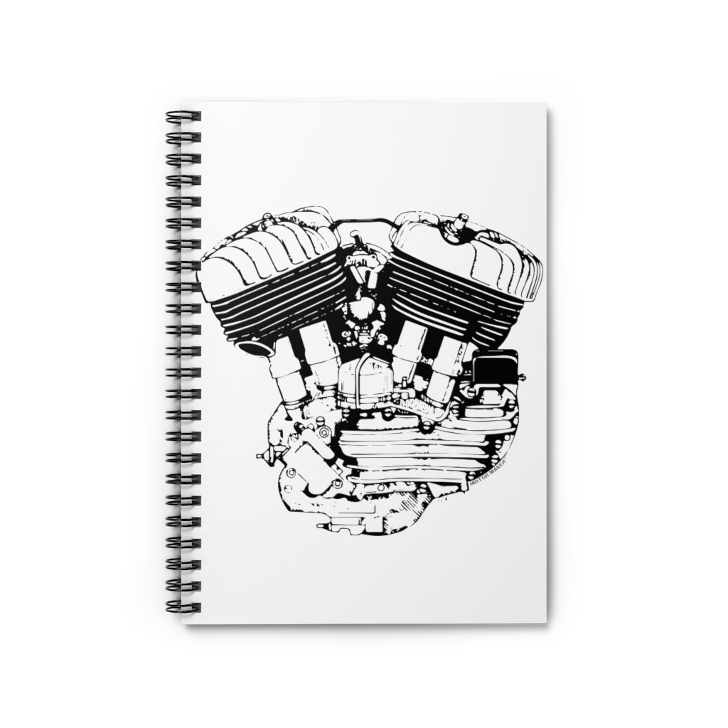 Motor Maker Flathead Spiral Mechanics Notebook