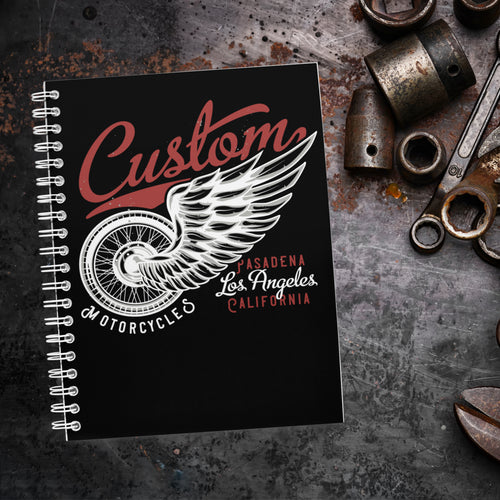 LA Custom Spiral Mechanics Notebook
